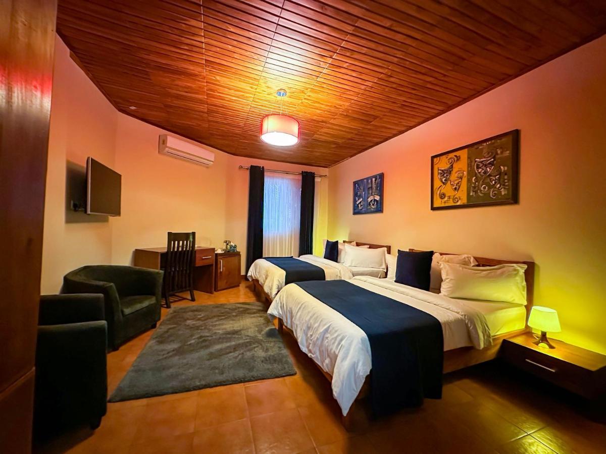 The Haven Boutique Hotel Kumasi Esterno foto