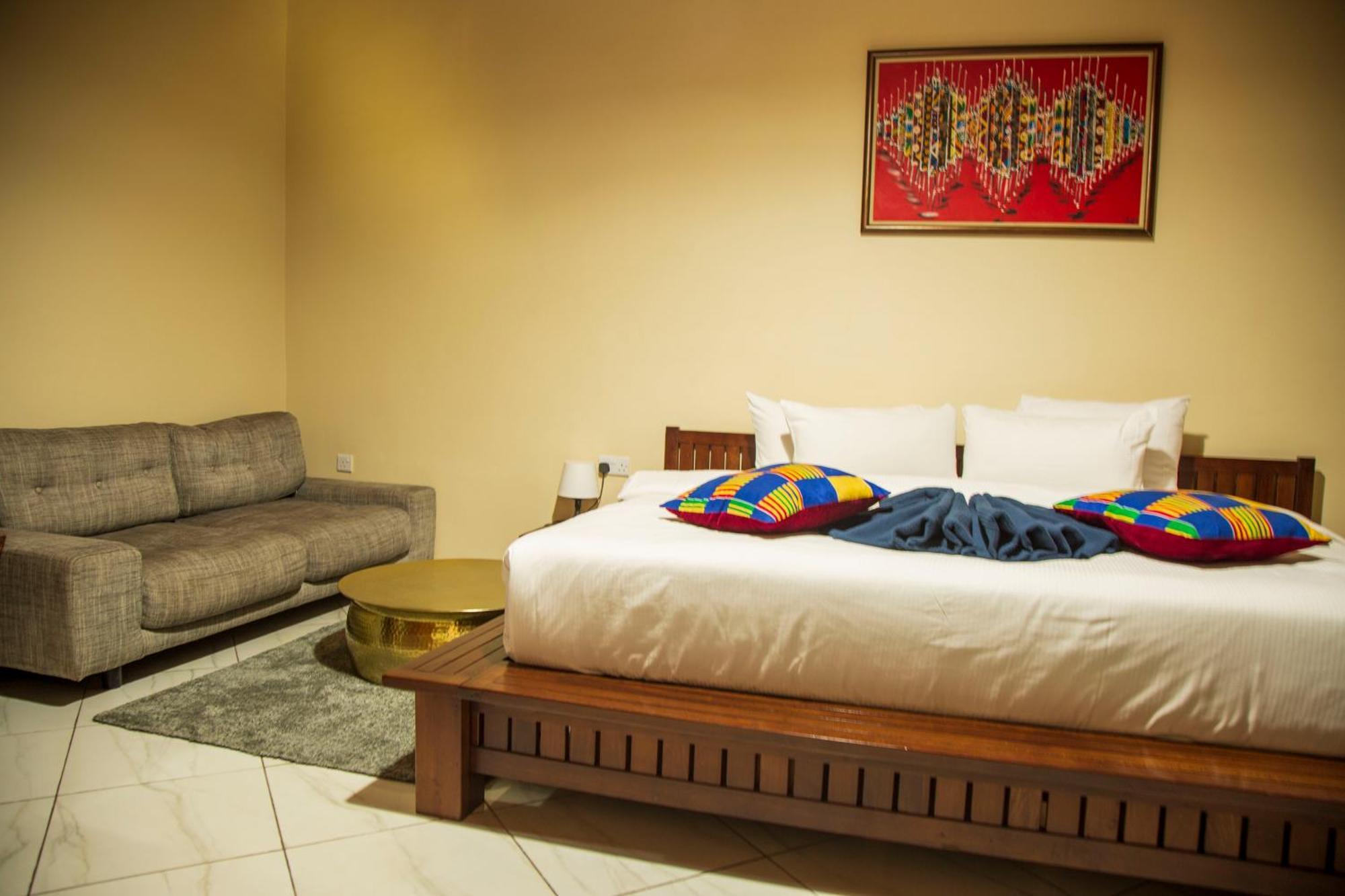 The Haven Boutique Hotel Kumasi Esterno foto