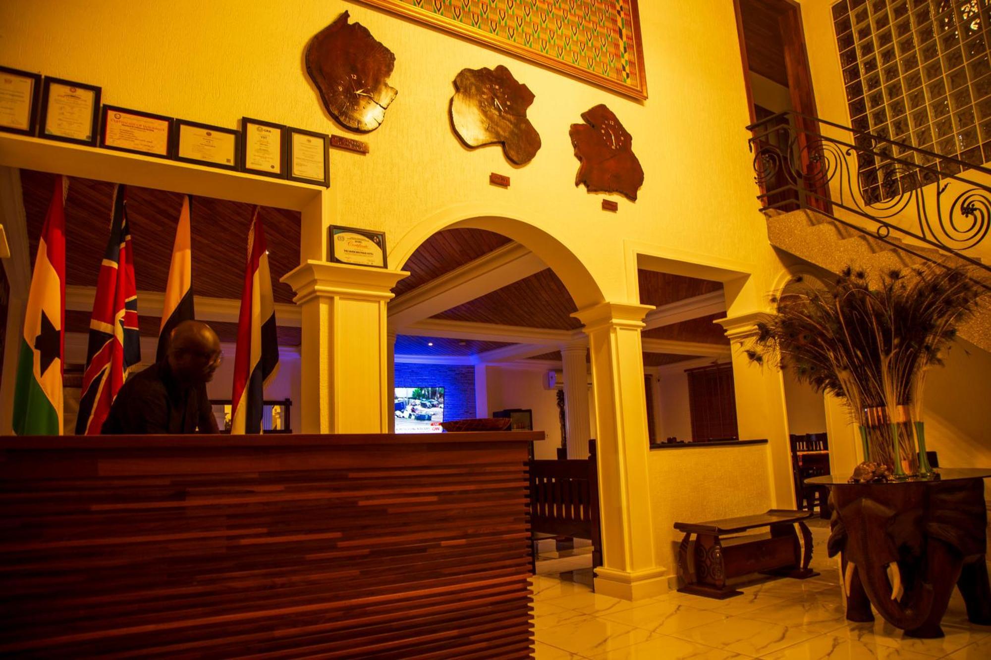 The Haven Boutique Hotel Kumasi Esterno foto